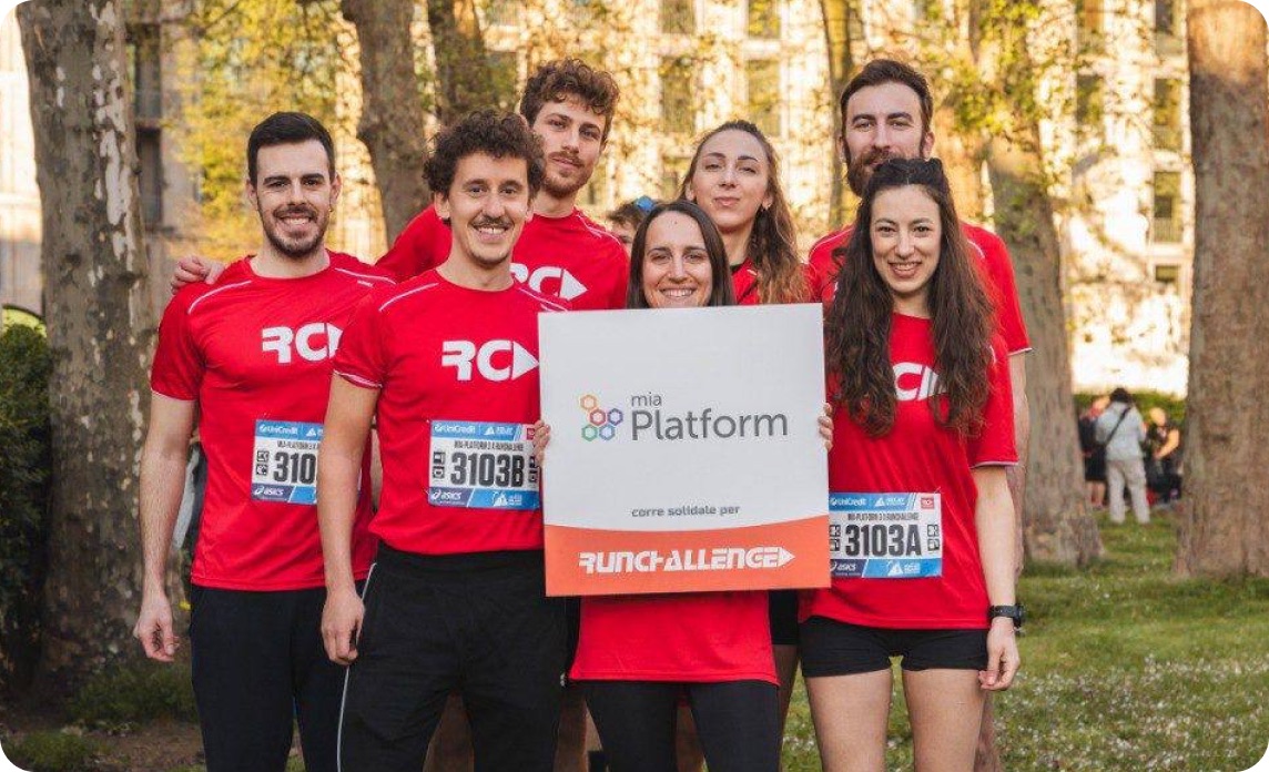 Atleti e partecipanti Playmore! durante un evento sportivo